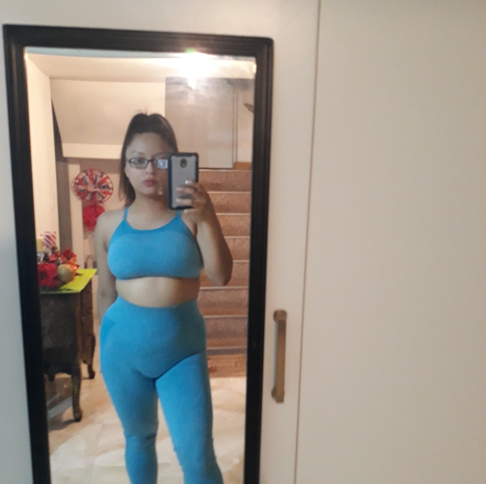 leggings and sport bra set